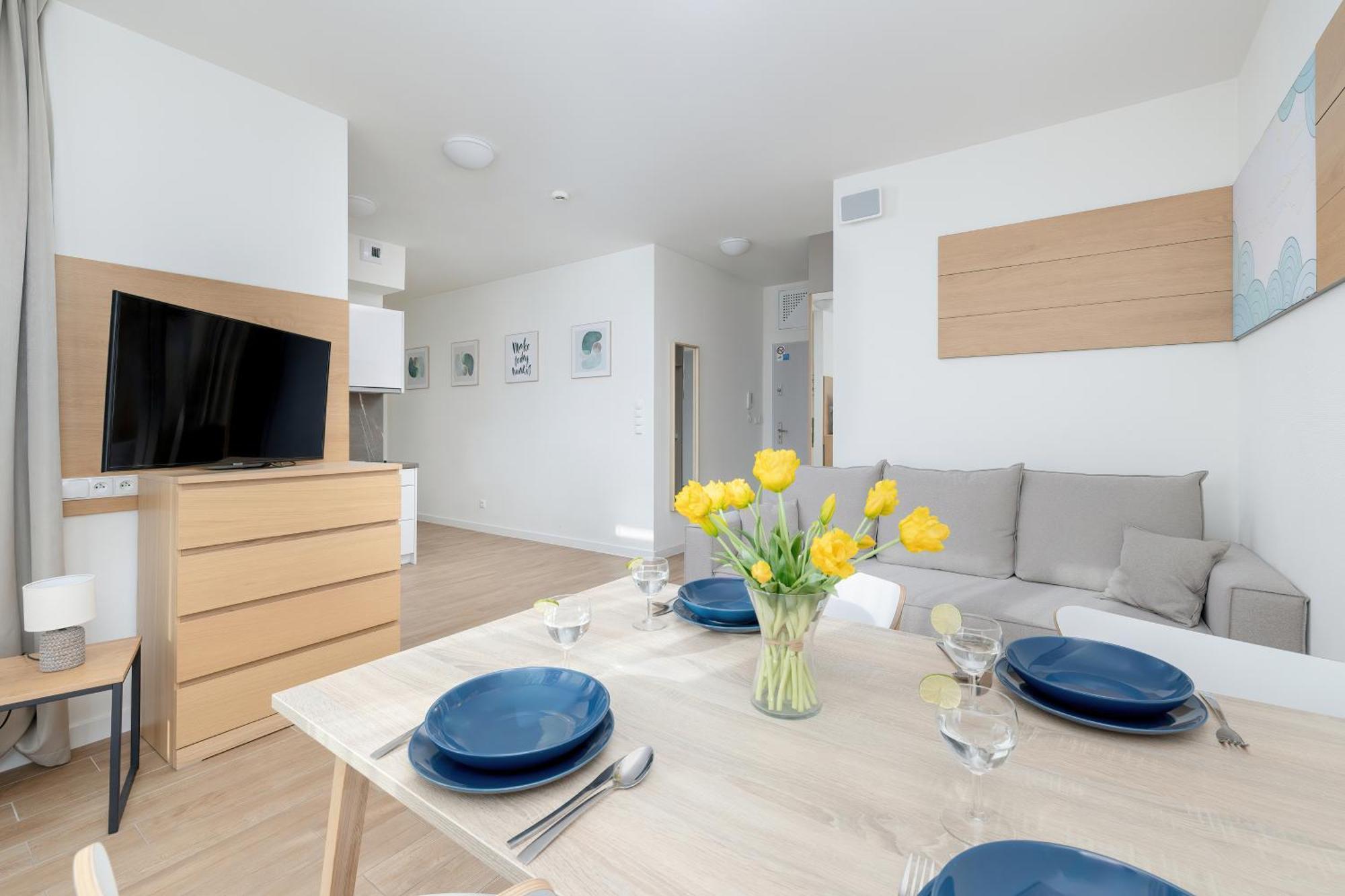 Apartamenty Onyx Seaview By Rent Like Home Мендзиздрое Екстериор снимка