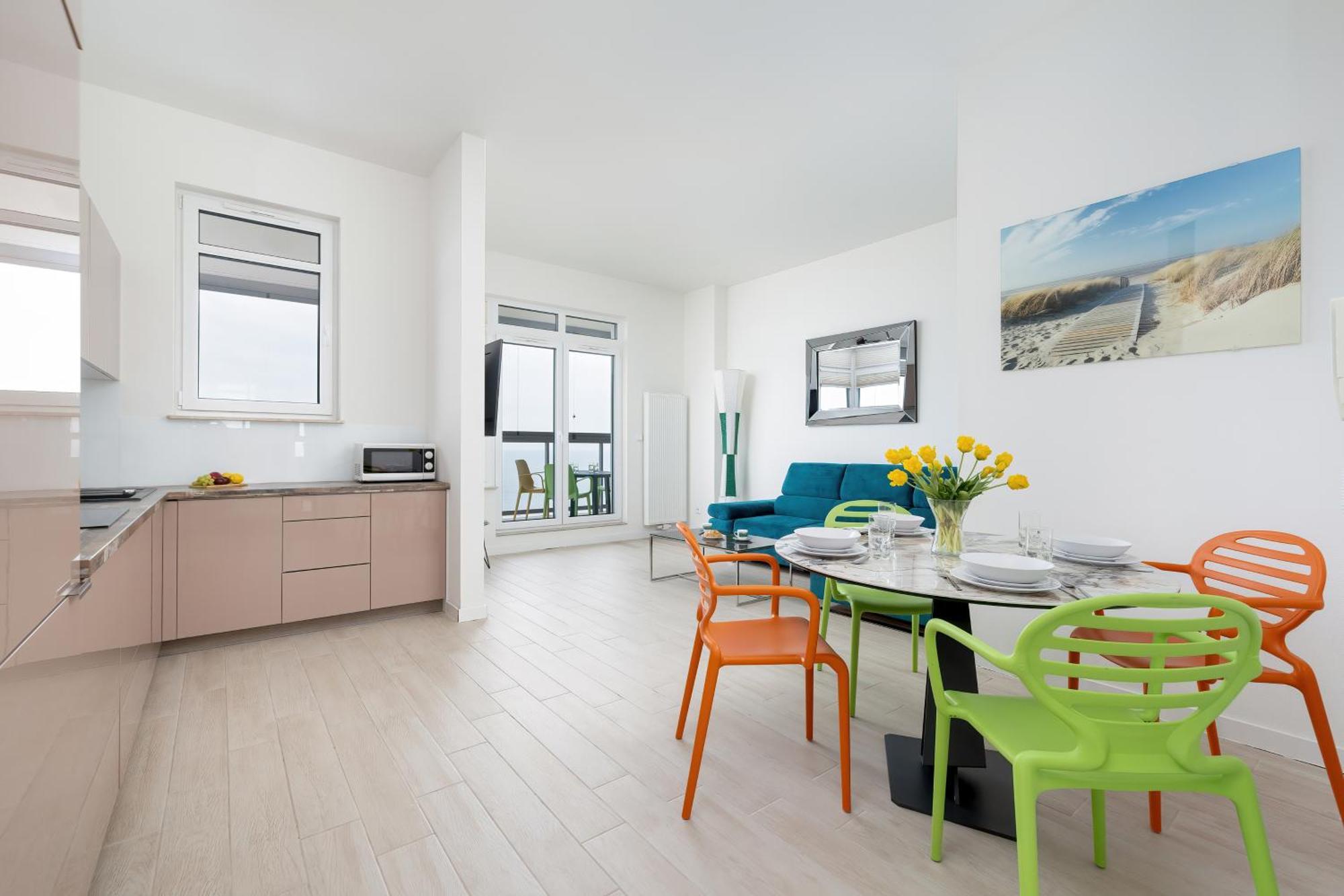 Apartamenty Onyx Seaview By Rent Like Home Мендзиздрое Екстериор снимка